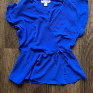 Babydoll wrap style top